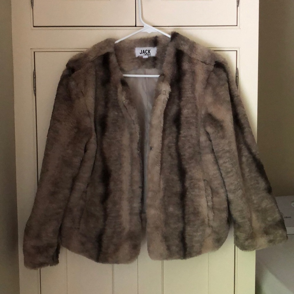 Fuzzy jacket